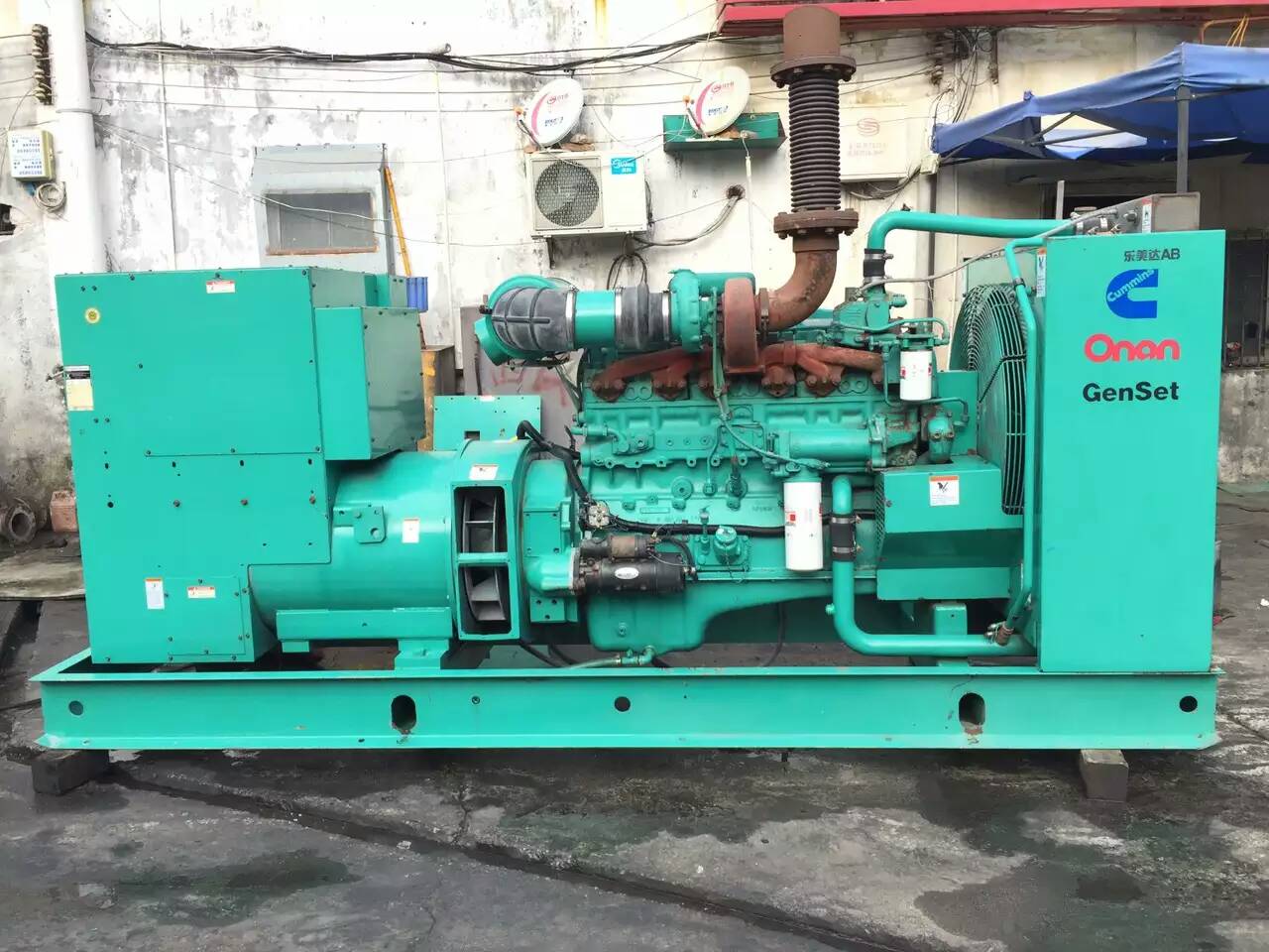 郧西租赁发电机-柴油发电机不正常冒烟的原因